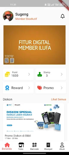 Download 168 iLuFA APK Terbaru – Aplikasi Member Resmi - Screenshot 3