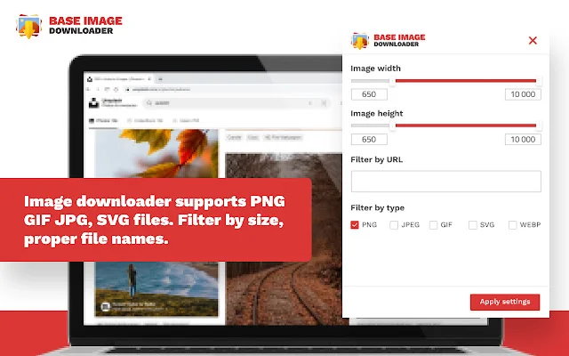 Download Base Image Downloader Terbaru – Unduh Gambar Sekali Klik - Screenshot 1