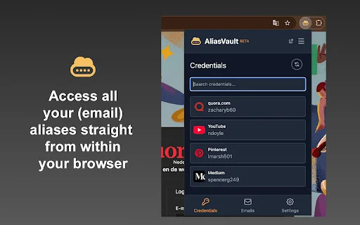 Download AliasVault Terbaru – Password Manager & Email Alias - Screenshot 2