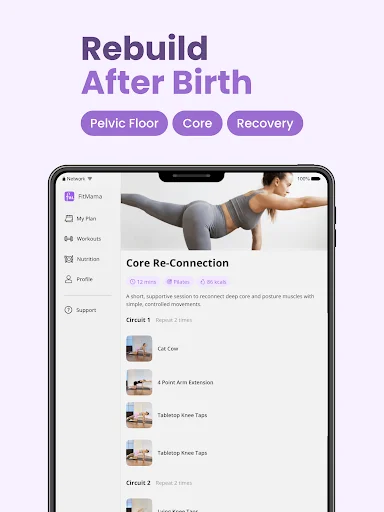 Download FitMama: Latihan Kehamilan & Pasca Melahirkan Gratis - Screenshot 12