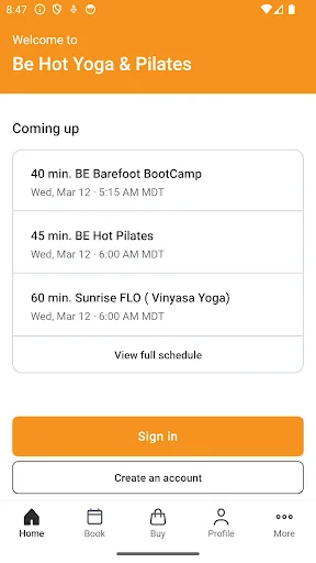Download Be Hot Yoga Terbaru – Jadwal Kelas Yoga Mudah - Screenshot 2
