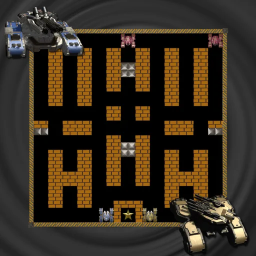 Download Infinity Tank Battle – 8 bit Terbaru – 610 Map Gratis
