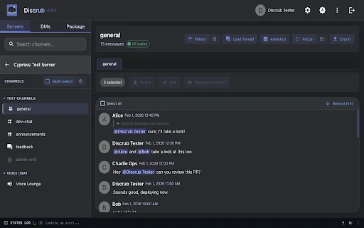 Download Discrub Terbaru – Kelola Pesan Discord Anda Gratis - Screenshot 1