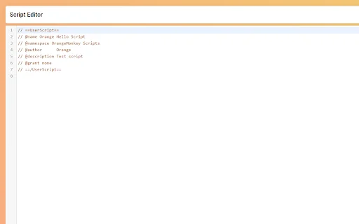 OrangeMonkey Terbaru – Pengelola Userscript Ringan untuk Browser - Screenshot 2