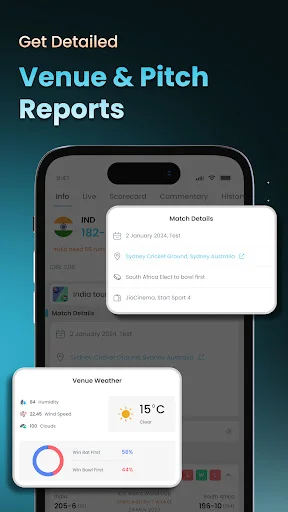 Download Cricket LineX Terbaru – Skor Live & Berita Kriket Cepat - Screenshot 6
