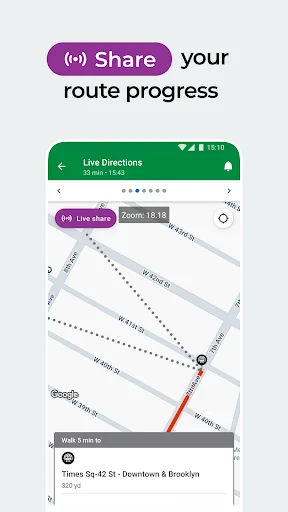 Download Moovit Terbaru – Panduan Transportasi Umum Terbaik - Screenshot 5