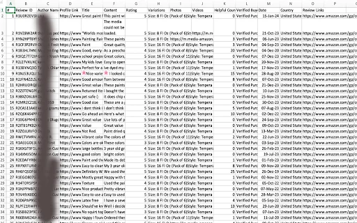 Unduh Amazon Reviews Extractor Terbaru – Ekstrak Data Gratis - Screenshot 4