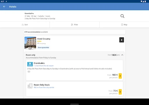 Unduh Esquiades.com – Paket Ski & Hotel Terbaik di Eropa - Screenshot 18