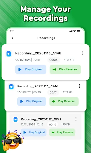 Download Reverse Play : Sing Challenge Terbaru – Rekam & Balik Suara - Screenshot 12