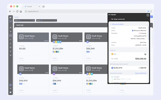 Download Fordefi Terbaru – Dompet DeFi Institusional Aman - Screenshot 4
