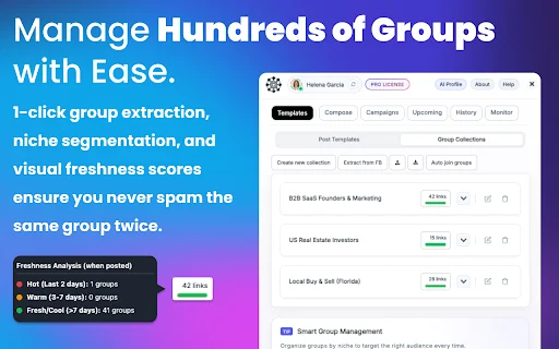 Group Posting PRO: Auto Poster Facebook Terbaik & Aman - Screenshot 4