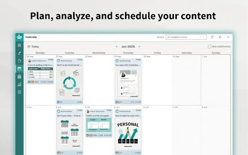 AuthoredUp: Alat LinkedIn Terbaik untuk Kreator Konten – Unduh Gratis - Screenshot 3