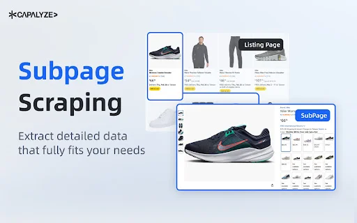 Capalyze: Web Scraper AI Terbaik – Ubah Data Website ke Excel - Screenshot 2