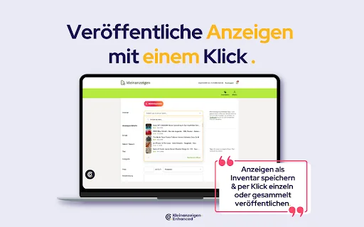 Download Kleinanzeigen-Enhanced – Hemat Waktu & Jualan Efektif - Screenshot 1