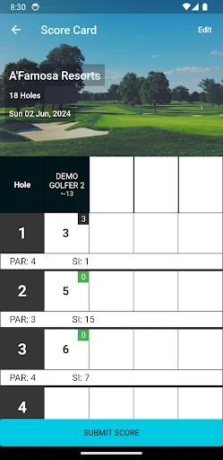 Download Online Golf App Terbaru – Manajemen Golf Praktis - Screenshot 6