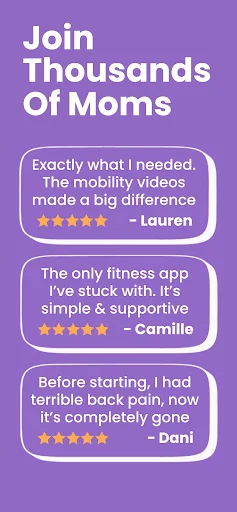 Download FitMama: Latihan Kehamilan & Pasca Melahirkan Gratis - Screenshot 6
