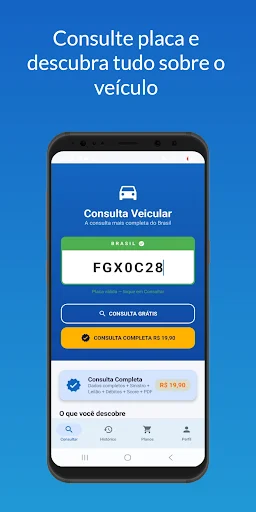 Download Consulta Veicular Terbaru – Cek Denda & Riwayat Mobil - Screenshot 1
