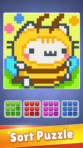 Download Diamond Sparkle: Sort Puzzle Terbaru – Game Teka-teki Seru - Screenshot 1