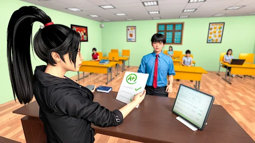 Download Teacher Simulator 3D Terbaru – Simulasi Guru Seru - Screenshot 4