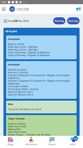 Download Dynos Parents App Terbaru – Pantau Kemajuan Belajar Anak - Screenshot 1