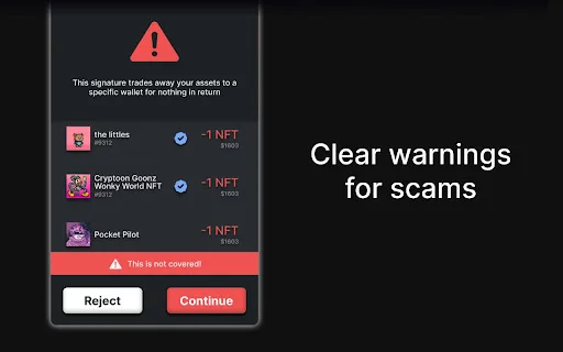 Pocket Universe: Amankan Aset Kripto Anda dari Penipuan Web3 - Screenshot 3