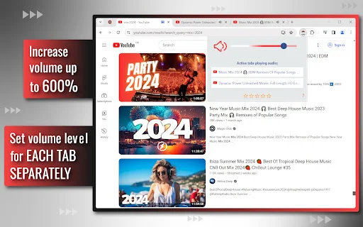 Download Volume Control Terbaru – Atur Suara Tab Chrome Gratis - Screenshot 4