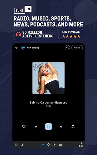 Download TuneIn Radio Terbaru – Dengarkan Musik & Berita Global - Screenshot 18