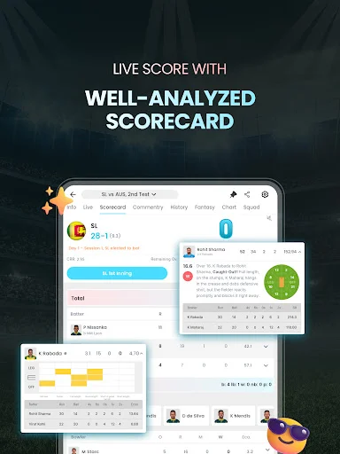 Download Cricket LineX Terbaru – Skor Live & Berita Kriket Cepat - Screenshot 12