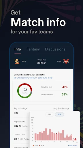 Download CREX – Skor Kriket Langsung Tercepat – Unduh Gratis - Screenshot 6