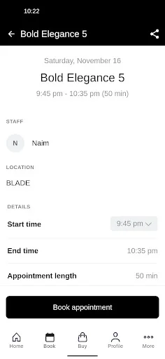 Download BLADE Oman Terbaru – Pesan Janji Cukur Rambut Mudah - Screenshot 3