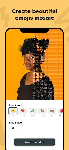 Emoji Photo Mosaic – Ubah Foto Jadi Seni Emoji Unik Gratis - Screenshot 1