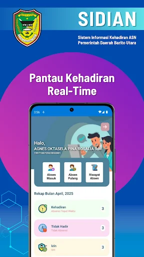 Download SIDIAN BARUT Terbaru – Sistem Absensi Digital Praktis - Screenshot 2