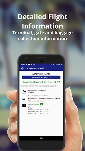 Download Detroit Metro Airport Flights – Info Penerbangan DTW - Screenshot 3