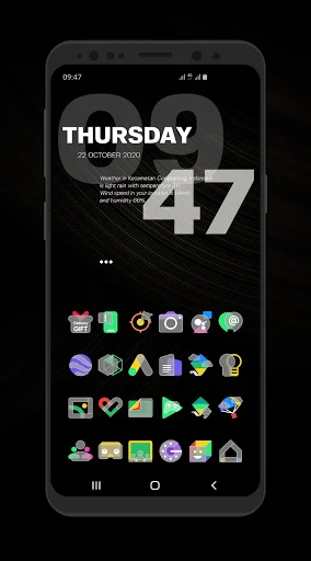 Download Bluric Icon Pack Terbaru – Tampilan Kaca Beku Estetik - Screenshot 7