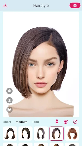 Hairstyle Try On – Ubah Gaya Rambut AI Terbaru Unduh Gratis - Screenshot 2