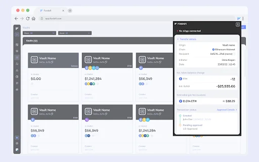 Download Fordefi Terbaru – Dompet DeFi Institusional Aman - Screenshot 3
