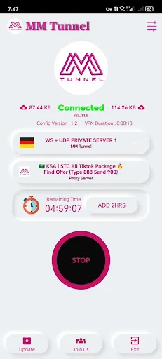 Download MM Tunnel Terbaru – VPN Cepat & Aman Gratis - Screenshot 6