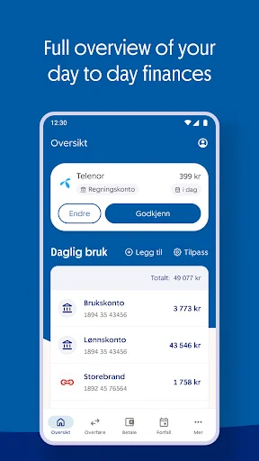 Download SpareBank 1 Mobile Banking Terbaru – Akses Bank Mudah - Screenshot 3
