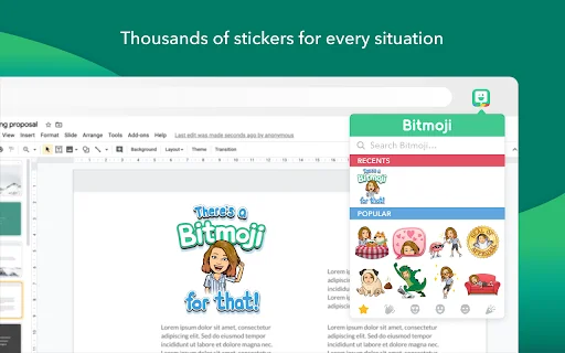 Download Bitmoji Terbaru – Ekstensi Chrome & Web Gratis - Screenshot 2