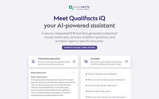 Download Qualifacts iQ Terbaru – AI Efisien untuk Kesehatan Mental - Screenshot 1