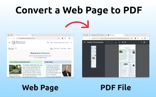 Web to PDF: Simpan Halaman Web ke PDF dengan Cepat & Mudah - Screenshot 1