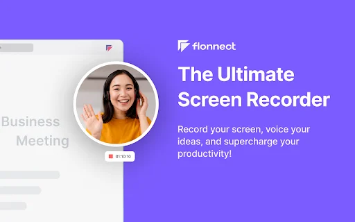 Download Screen & Webcam Recorder Flonnect – Rekam Layar Gratis - Screenshot 1