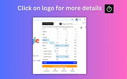 Download Page Load Timer Terbaru – Monitor Kecepatan Website - Screenshot 3