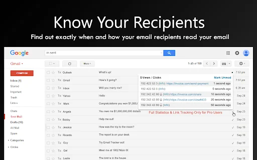 Download Email Tracker Gratis – Lacak Email & Blokir Pixel - Screenshot 2