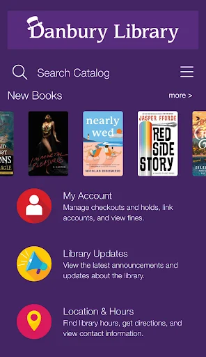 Unduh Aplikasi Danbury Library Terbaru – Kelola Buku Gratis - Screenshot 1