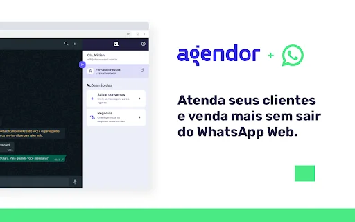 CRM WhatsApp Web Agendor: Kelola Leads & Penjualan Praktis - Screenshot 1