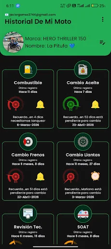 Download Historial Moto Mantenimiento Terbaru – Kelola Servis Motor - Screenshot 6