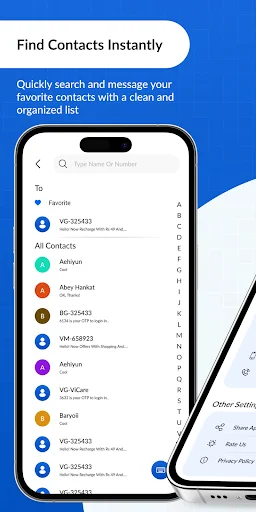 Download Messages – SMS & Chat Manager Terbaru – Aplikasi SMS Aman - Screenshot 4